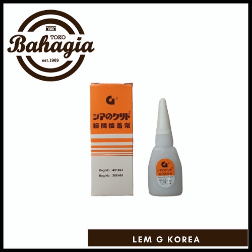 

Lem Setan / Lem Korea G / Lem G Original / Lem Kuat Serbaguna Material