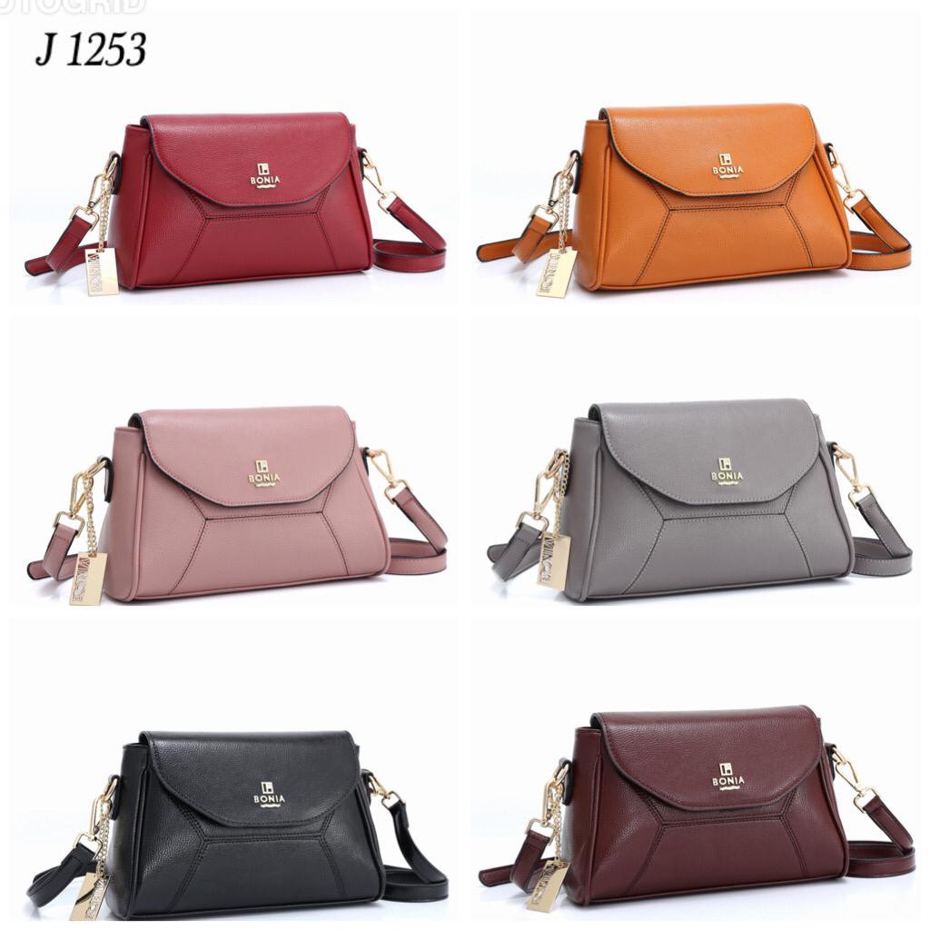 CROSSBODY BAG LEATHER TOGO 1235#B530 (SALE)