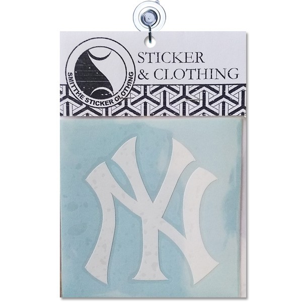 Stiker NY New York Yankees Baseball Logo Cutting Sticker untuk Mobil Motor