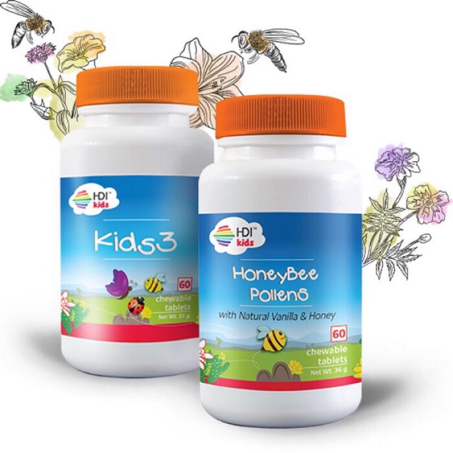 HDI Honey Bee Pollen HBP (vitamin anak)