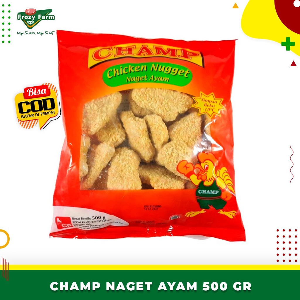 

Champ Chicken Nugget 500 Gram