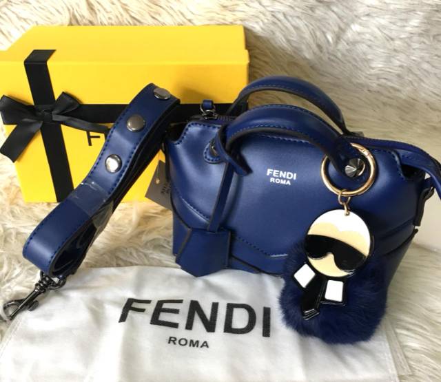 Fendi Boston Monster By The Way mini 3317-59# Free Box