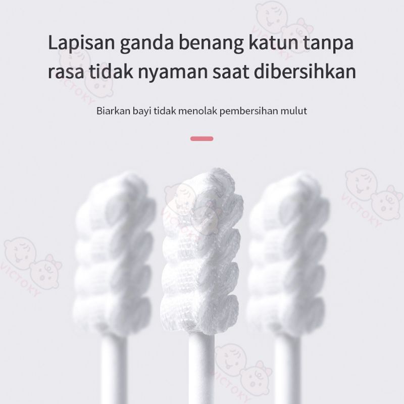 [rumahbayipdg] Kasa stik pembersih mulut bayi kasa steril