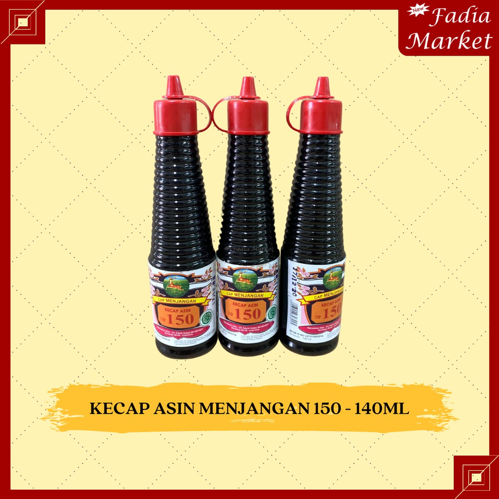 Jual Kecap Asin Cap Menjangan Ml Shopee Indonesia