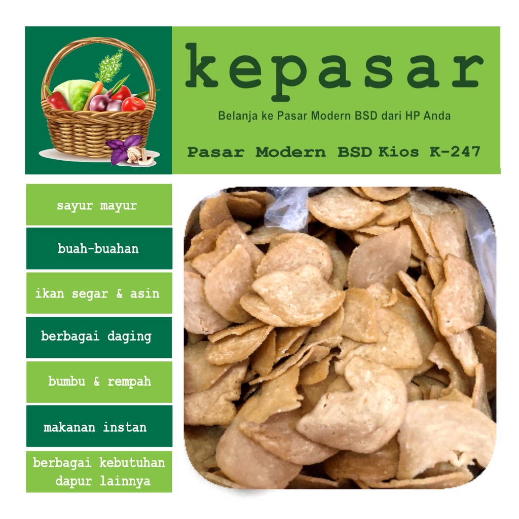 

Kerupuk Udang Mentah SUPER 250 g