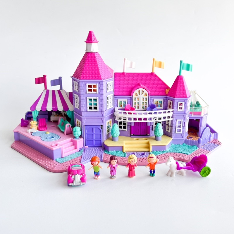 Polly Pocket Vintage Rare Magical Mansion Bluebird 1994