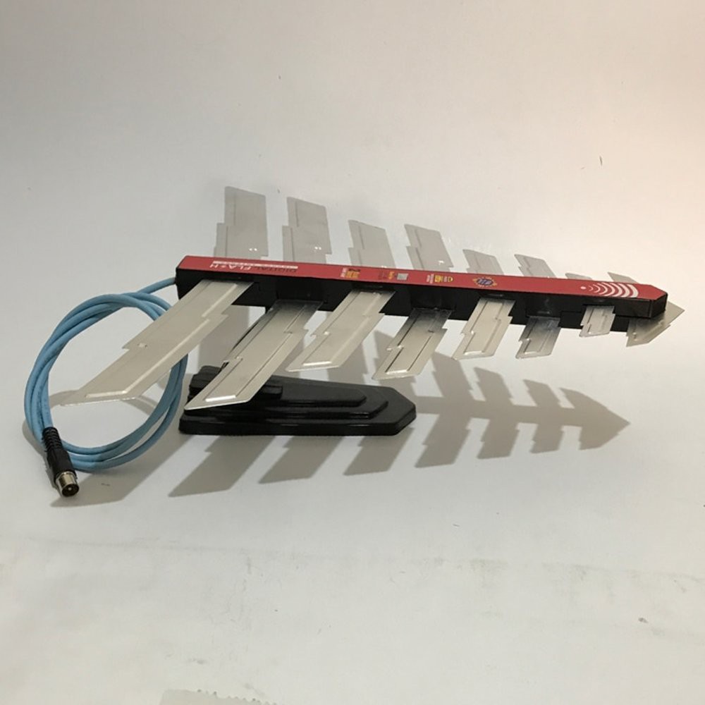 Antena Dalam Tv Digital FLASH Indoor 2 band UHF VHF S 019 D murah