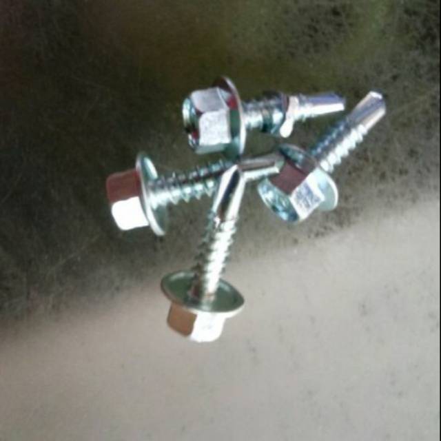 Baut baja ringan 1000pcs