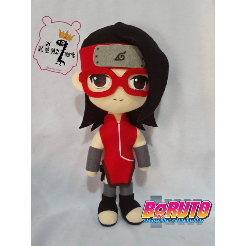 Boneka Sarada Boruto 30 CM