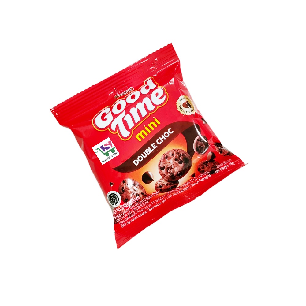 Good Time MINI Double Choc Biskuit 18 Gram