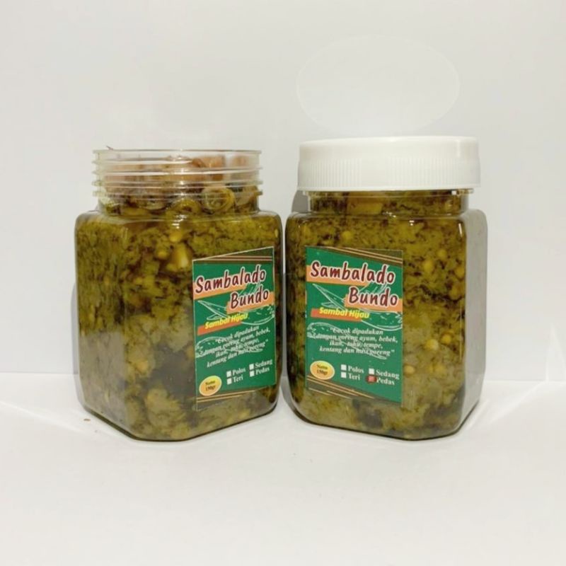 

Sambal Hijau Padang - Sambalado Bundo (HOMEMADE)