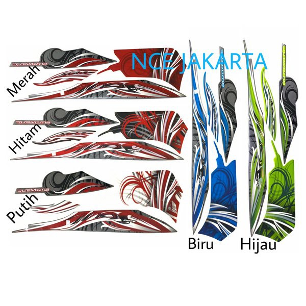 Stiker striping Mio Soul 2009.