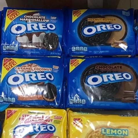 

OREO IMPORT USA OREO COOKIES KEMASAN BESAR ORIGINAL USA 17 OZ / 482 GR - DARK CHOCOLATE