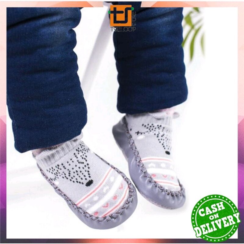 Sepatu Anak Bayi - Baby Prewalker Shoes Socks Anti Slip Kaos Kaki Anak Bayi