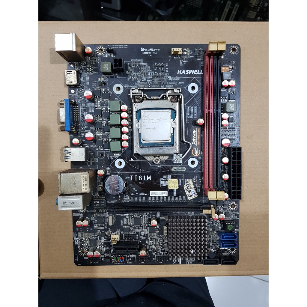 MOBO MOTHERBOARD JETWAY TI81M SOCKET 1150