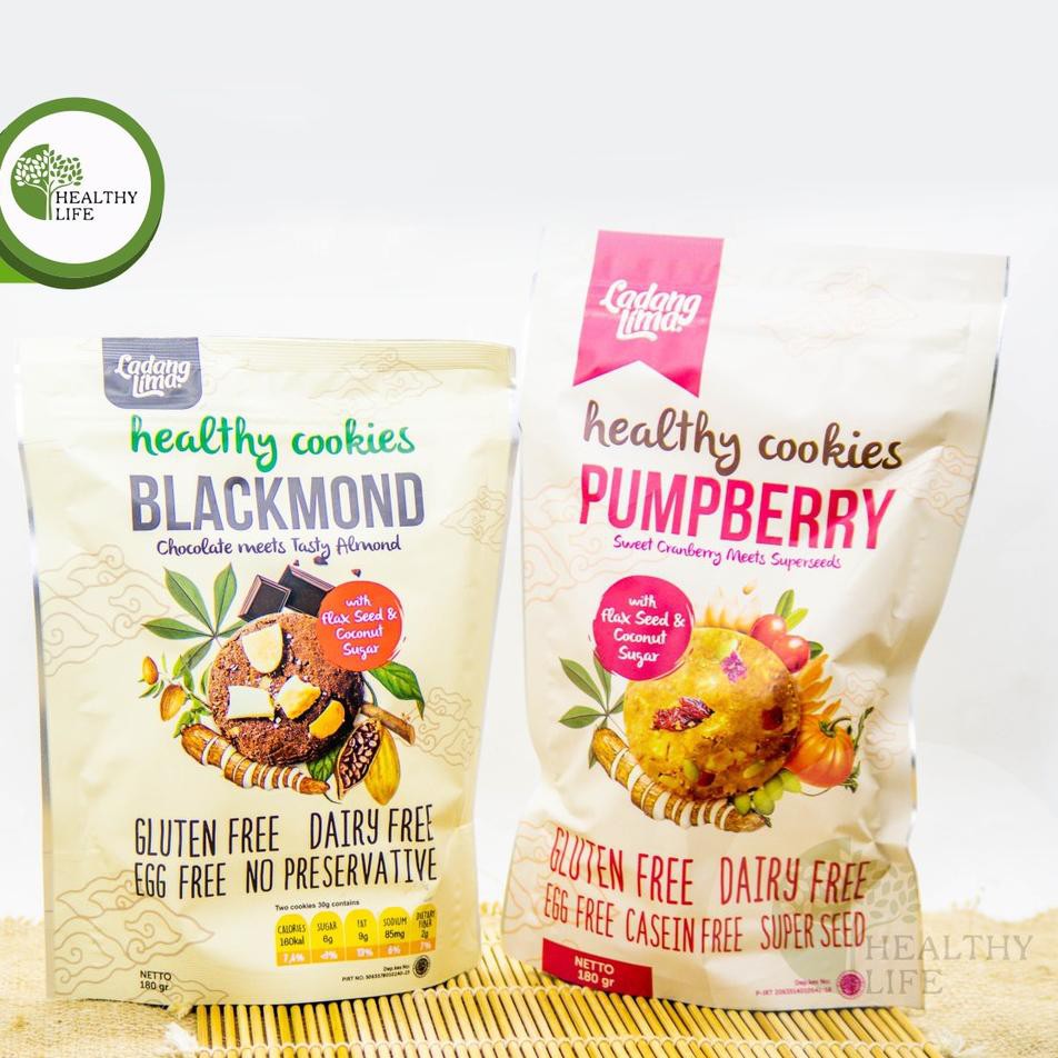 

5.5 BRANDS Ladang Lima Blackmond Cookies dan Pumberry Cookies 180gr