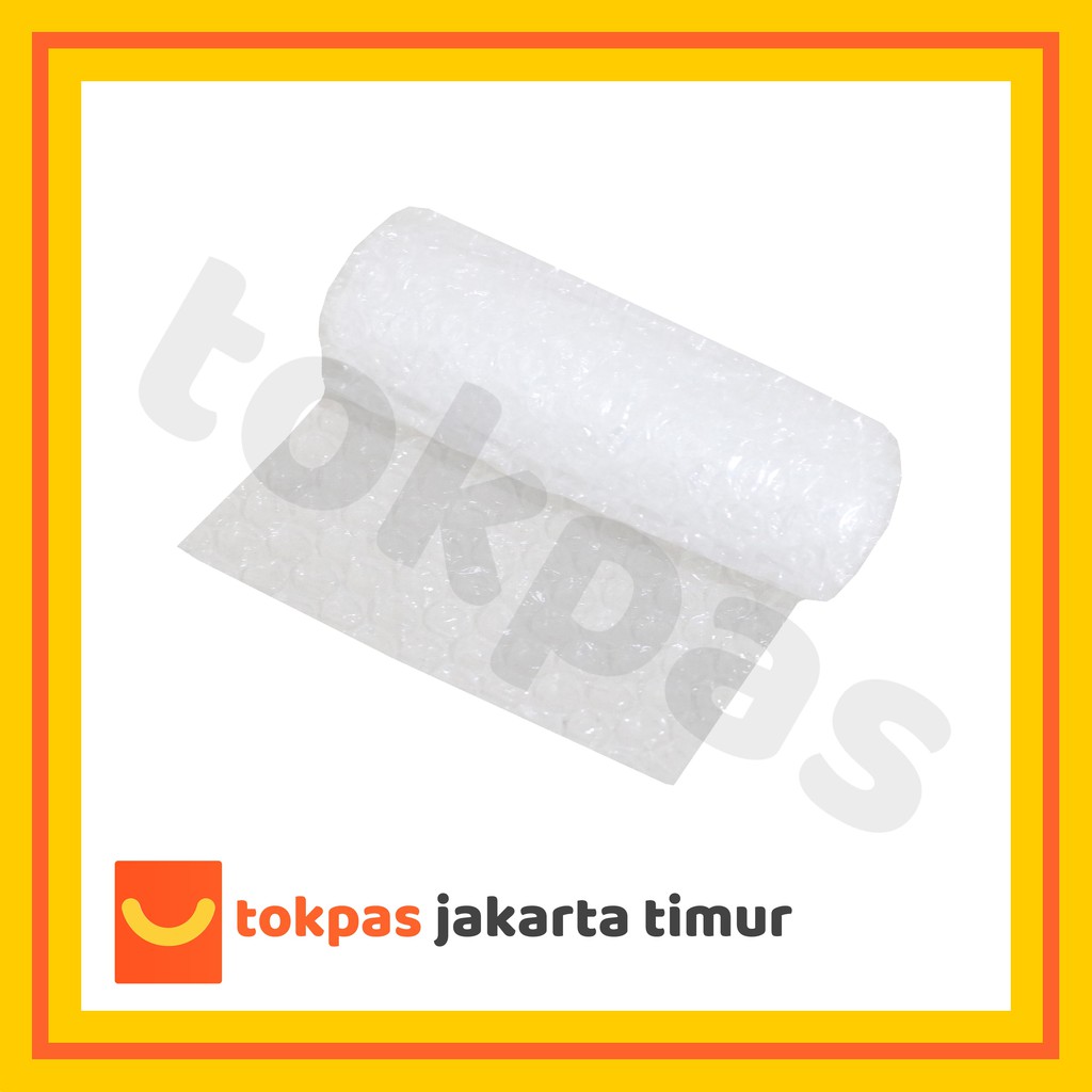 

RB [KHUSUS GOJEK/GRAB] Bubble Wrap Roll 50 x 1,25 m Plastik Gelembung Gulungan