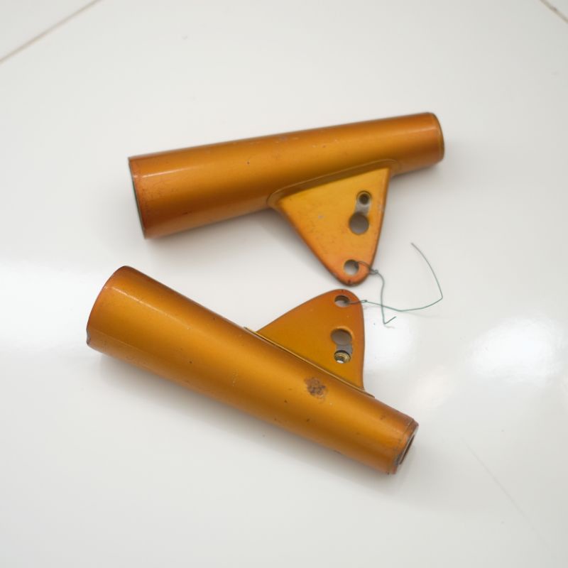 kupingan dudukan lampu depan shock breaker shockbreaker honda s90z benly s110 gold original nos ori 