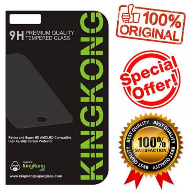 kingkong Tempered glass Full Cover SAMSUNG A10 M10 anti gores kaca