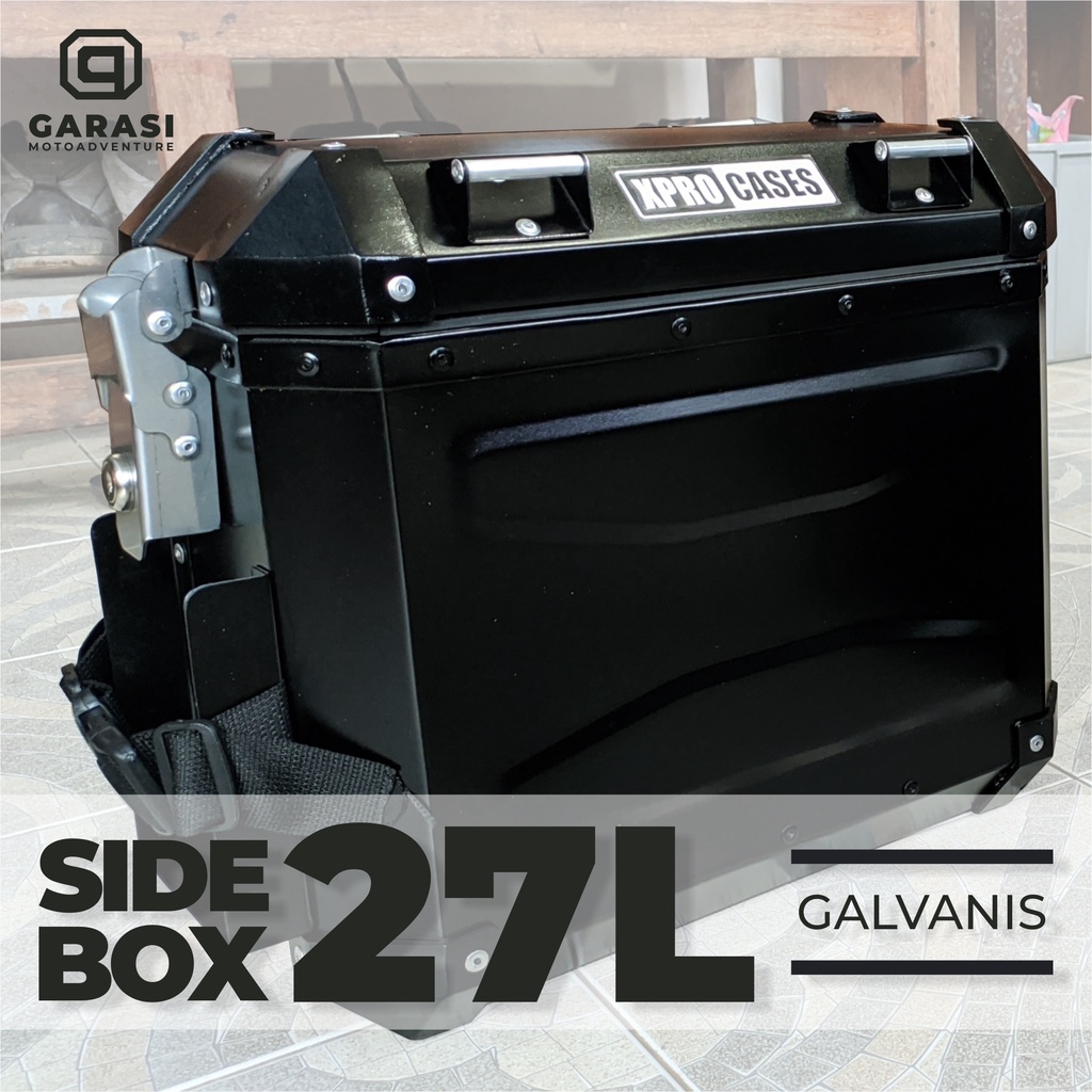 Side Box Pannier 27L Galvanis Xpro Cases
