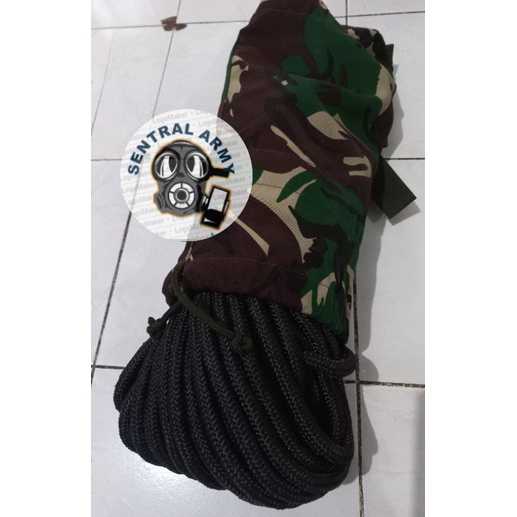 Tali Karmantel Rope 8mm x 50m - Karmantel Jatah TNI