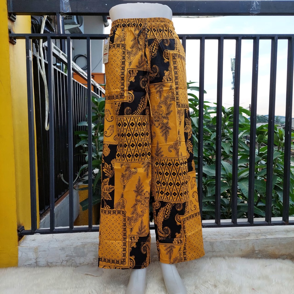 Kulot panjang katun motif keren-motif no.33