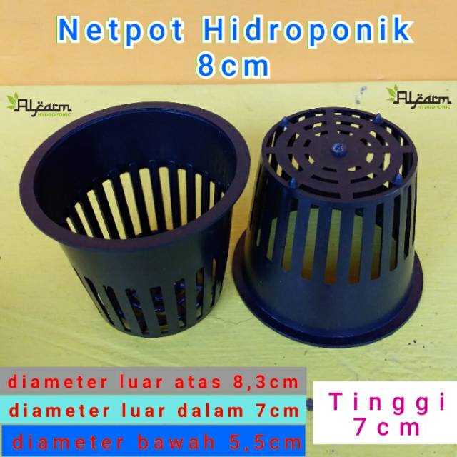 Netpot hidroponik 8cm
