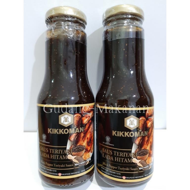 

Kikkoman Saus Teriyaki Lada Hitam 300gr