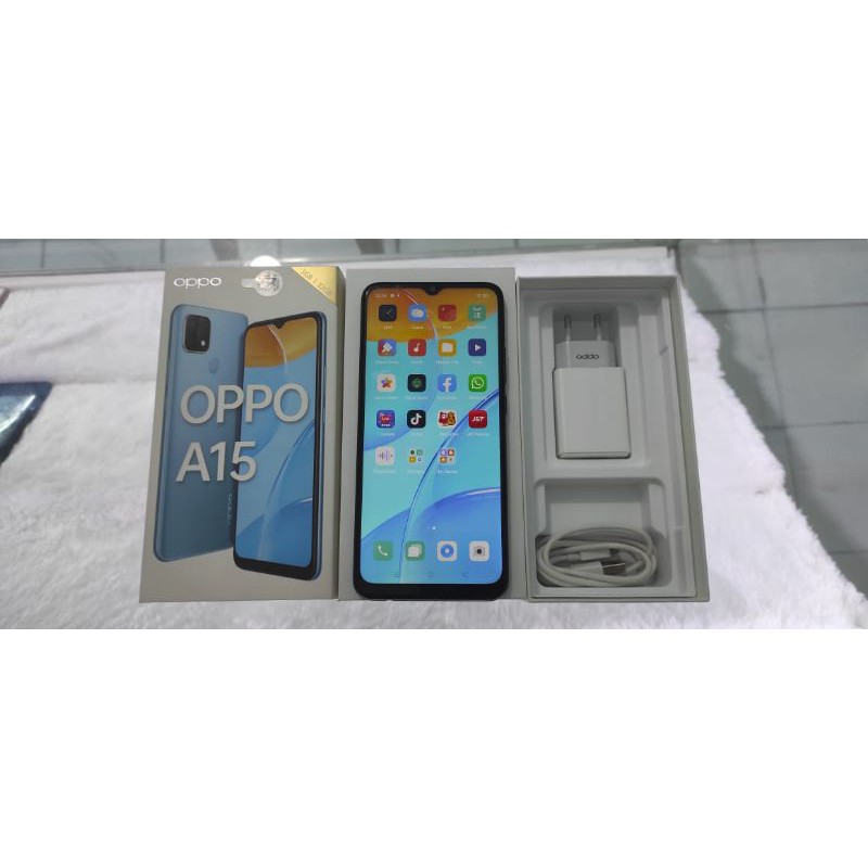 Hp second murah Oppo A15 3/32 / HP seken murah / HP bekas murah