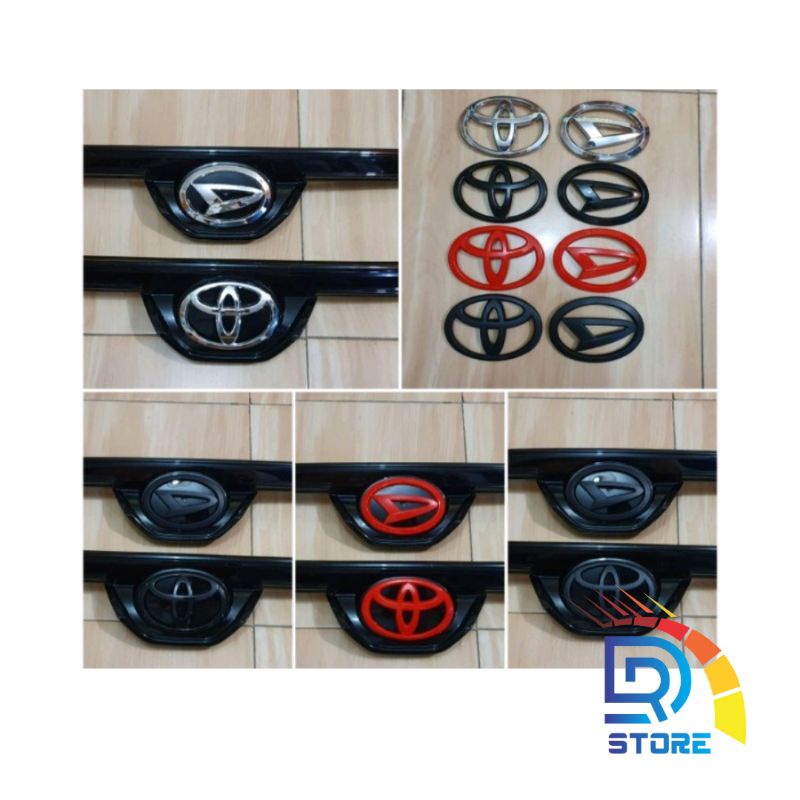 Jual Logo Emblem Toyota Raize Dan Daihatsu Rocky Shopee Indonesia