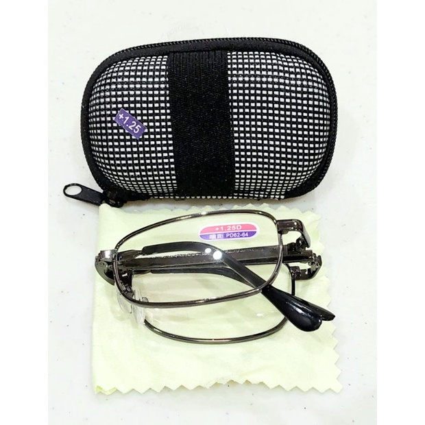 kacamata baca plus lipat