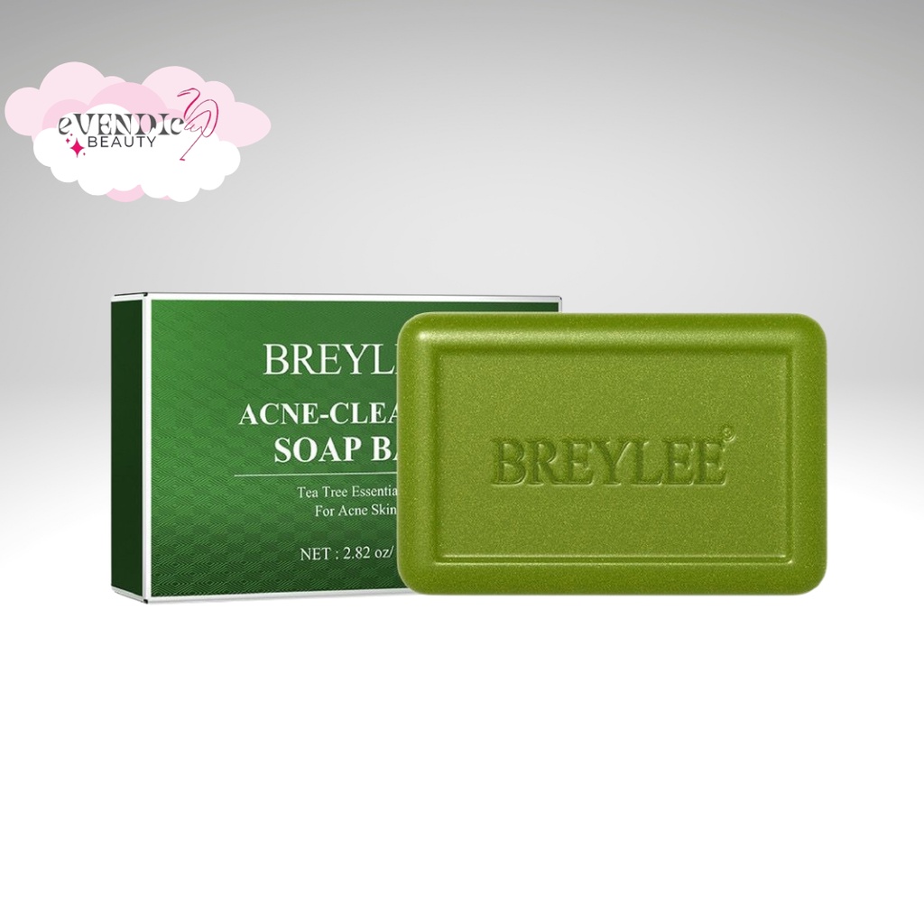 BREYLEE Acne Soap Bar - Wajah &amp; Tubuh Berjerawat (80 gr)|SABUN BRYELEE