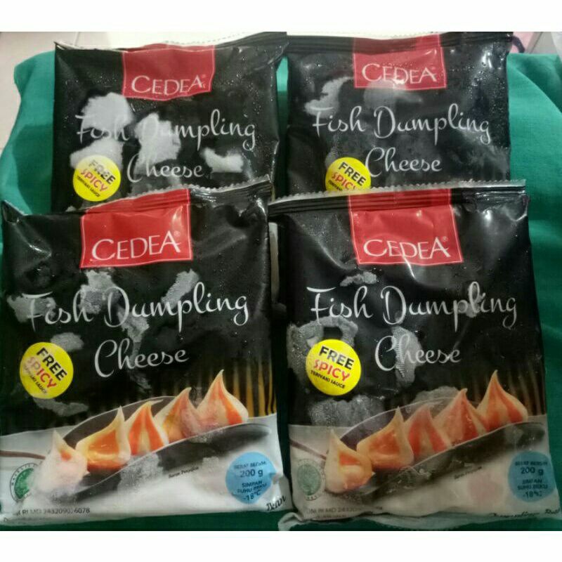 cedea fish dumpling cheese 250 gr