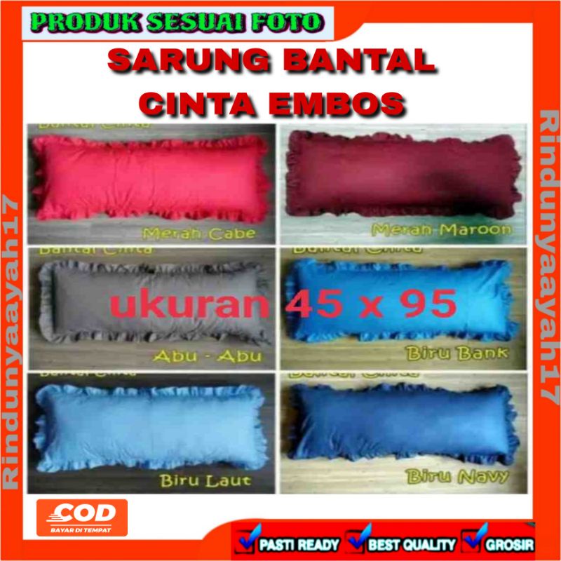 SARUNG BANTAL CINTA  EMBOS