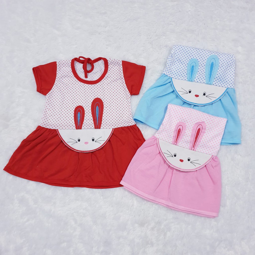 COD Bayar Ditempat Baju Baby Dress Anak Cewek / Setelan Anak / Baby Alicia