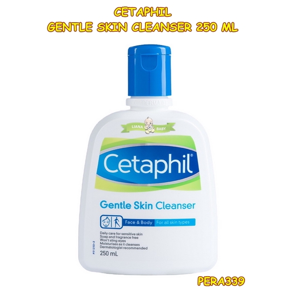 PERA339 SABUN CETAPHIL GENTLE SKIN CLEANSER  59ml /125ml/  250 ML / 500ml / 1000ml