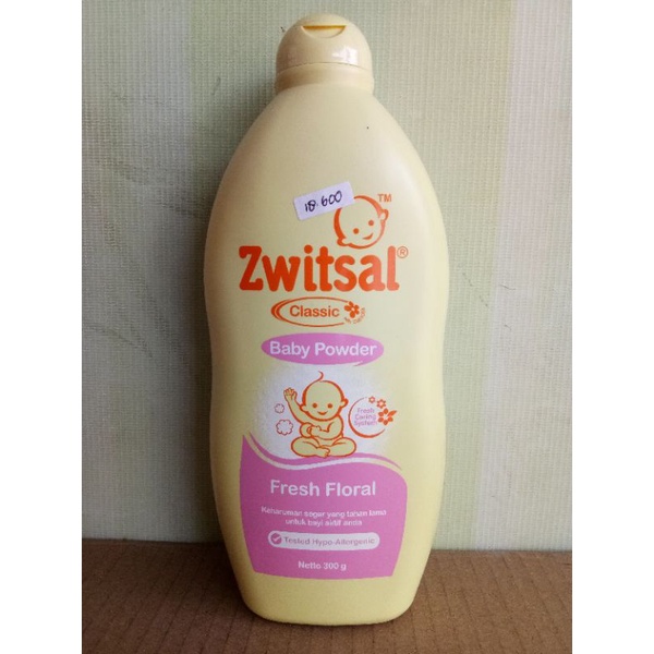 ZWITSAL BABY POWDER CLASSIC FRESH FLORAL, ALOEVERA 300GR