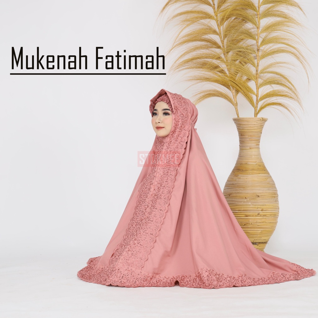 Mukena Dewasa Khatijah Premium Mukenah Dewasa Jumbo khatijah Free Tas Cantik By STOKMEE