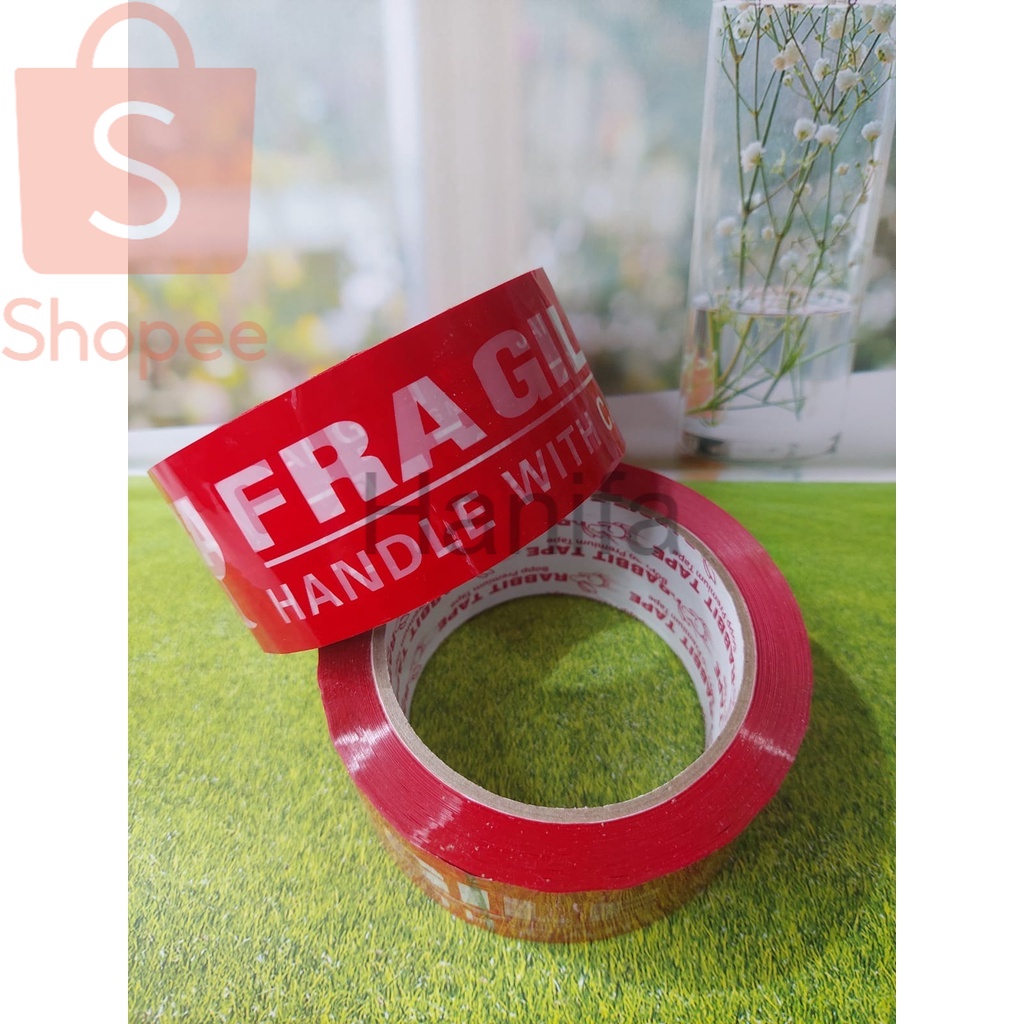 

RABBIT LAKBAN FRAGILE 2 INCH 100YARDX45MM (91.44meter) - Hanifa