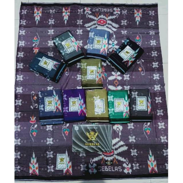 Sarung sebelas motif kembang tempean