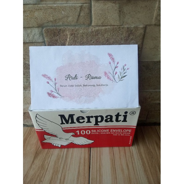 

Amplop kondangan Isi 100(Murah) Ukuran 15x 9 cm