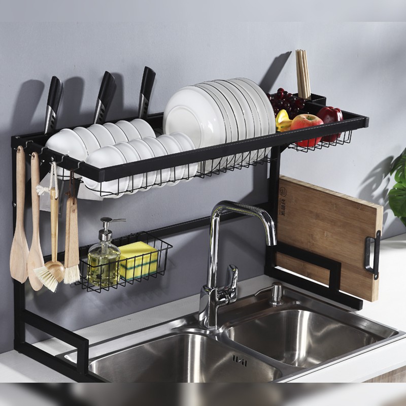 Greenland Rak Piring Wastafel Stainless Drain Rack Baja Anti Karat Rak