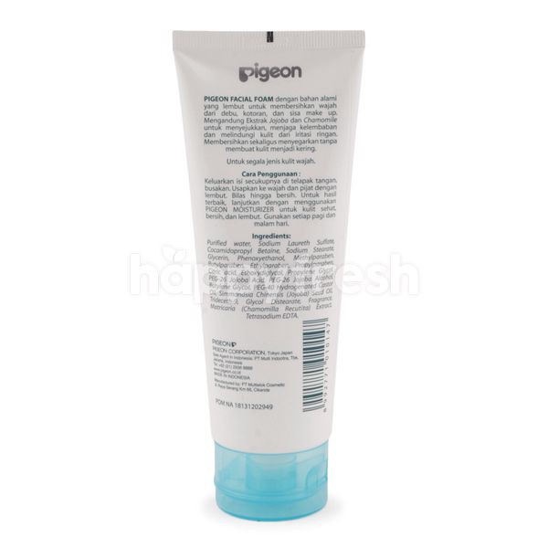 Pigeon Facial Foam Sabun Pembersih Wajah Kulit Sensitif