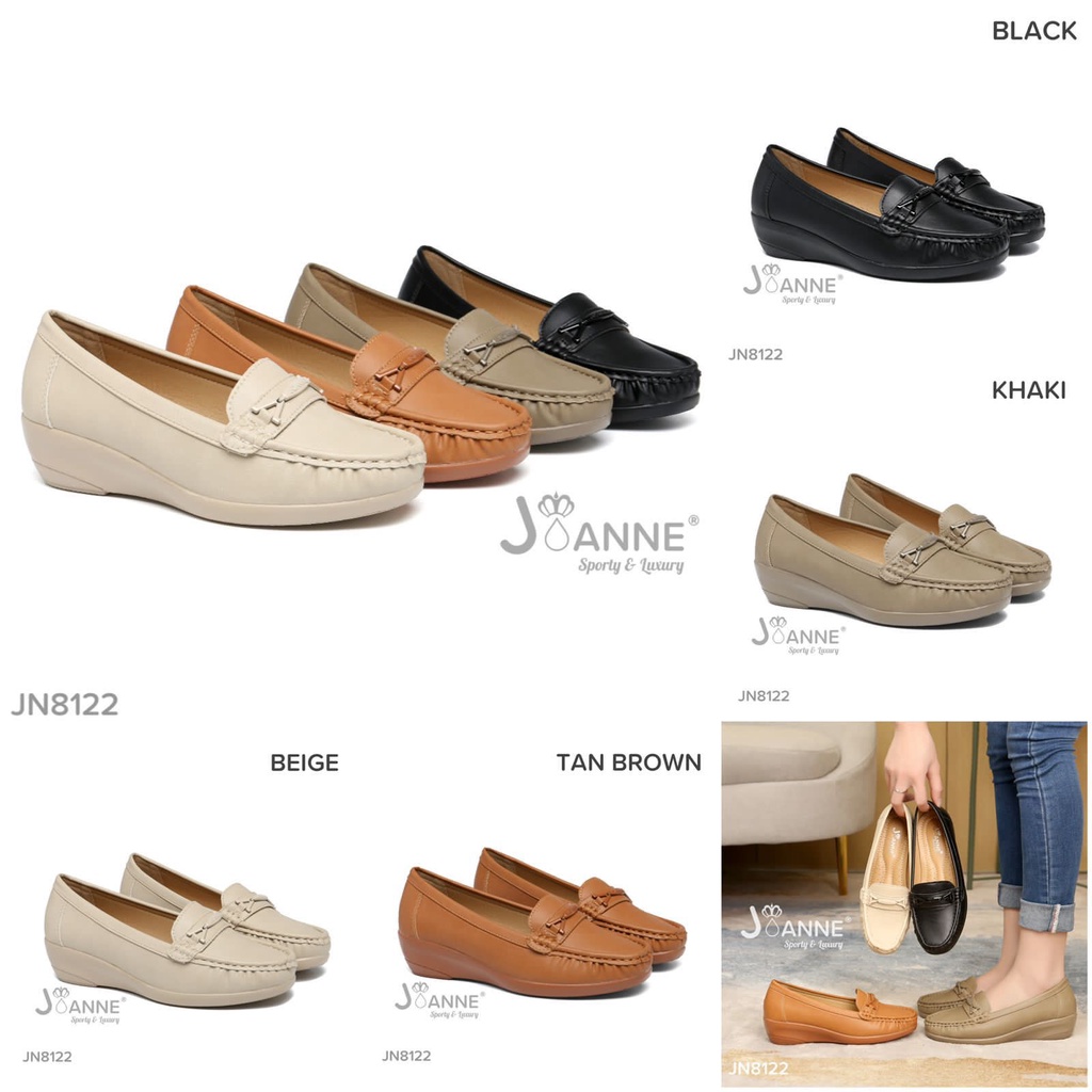 JOANNE Wedges Shoes #JN8122 ORIGINAL