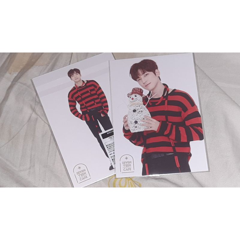 

WONWOO Winter Meat Japan Cafe Postcard SET