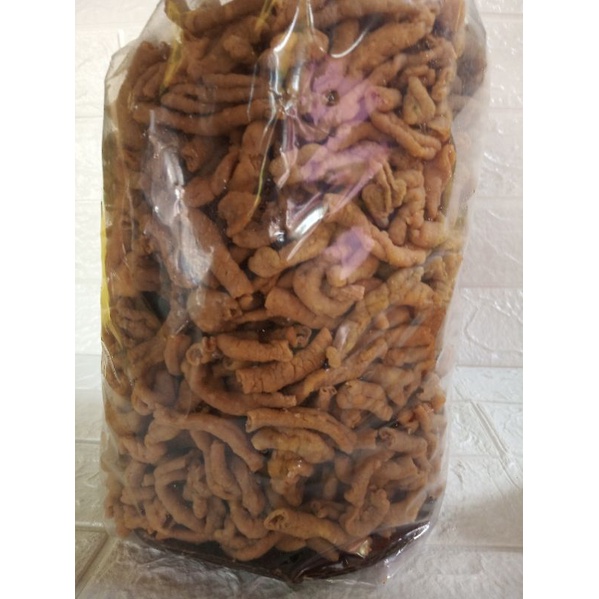 

aneka snack cemilan keripik usus enak gurih renyah kriuk 140gr