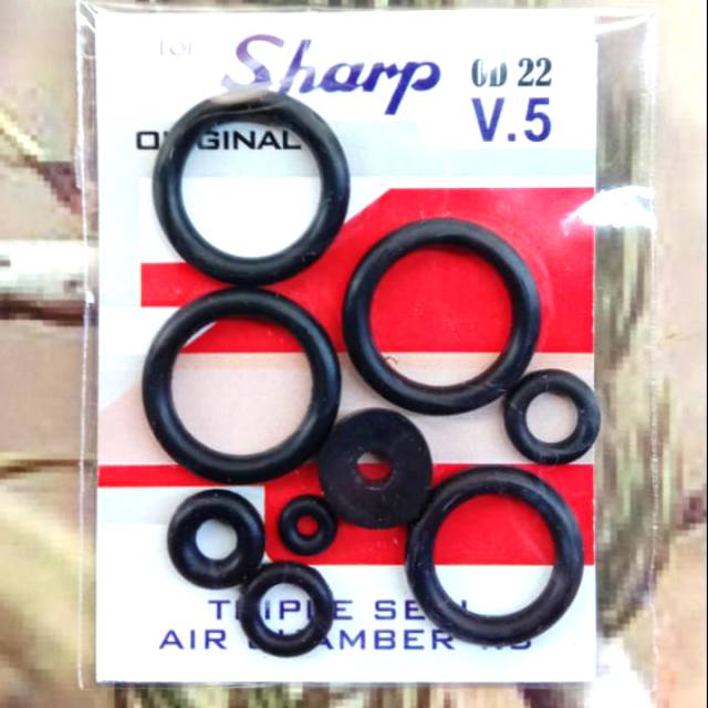 Sil sharp V5 / seal sharp V5 set/ O ring set od 22 triple sil
