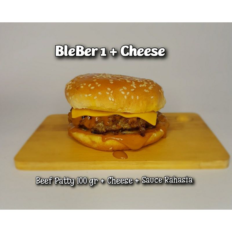 

Burger BleBer 1 + 1 Cheese