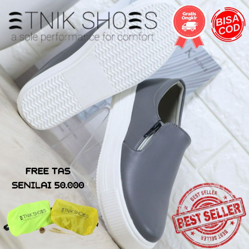 Sneakers Wedges Wanita / Sneaker Wanita Korea  Marvella by Etnikshoes