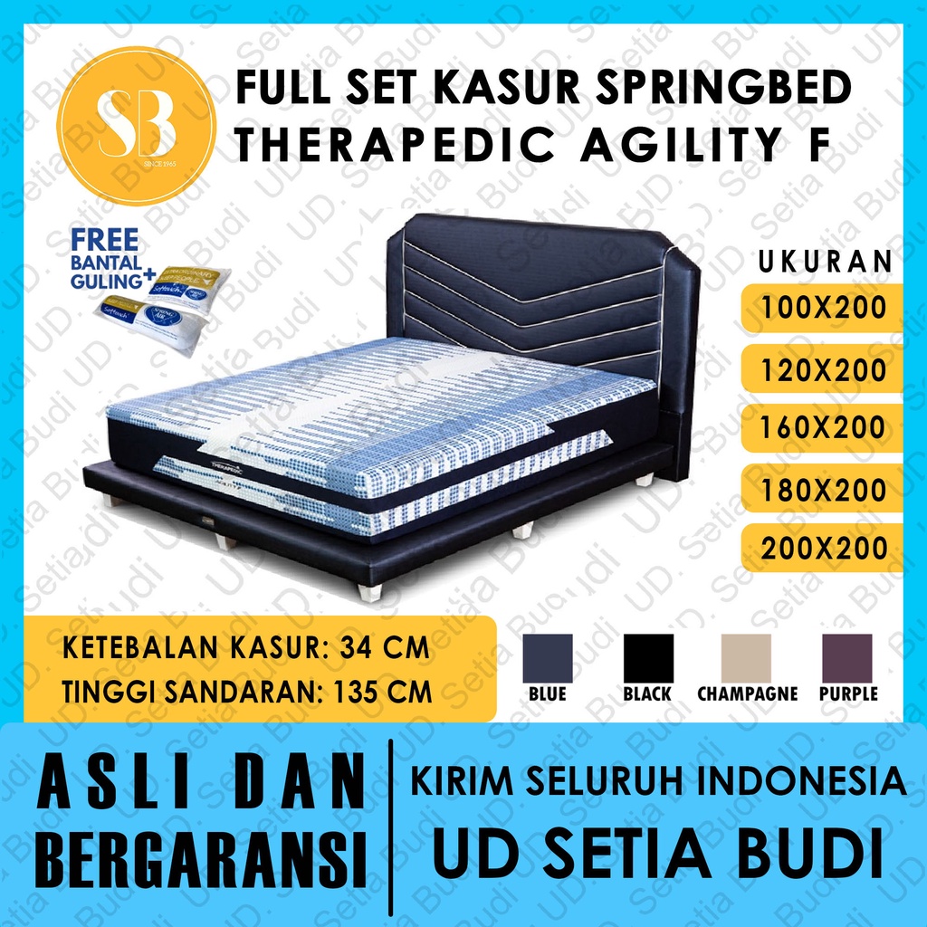 Set Kasur Therapedic Agility F Firm